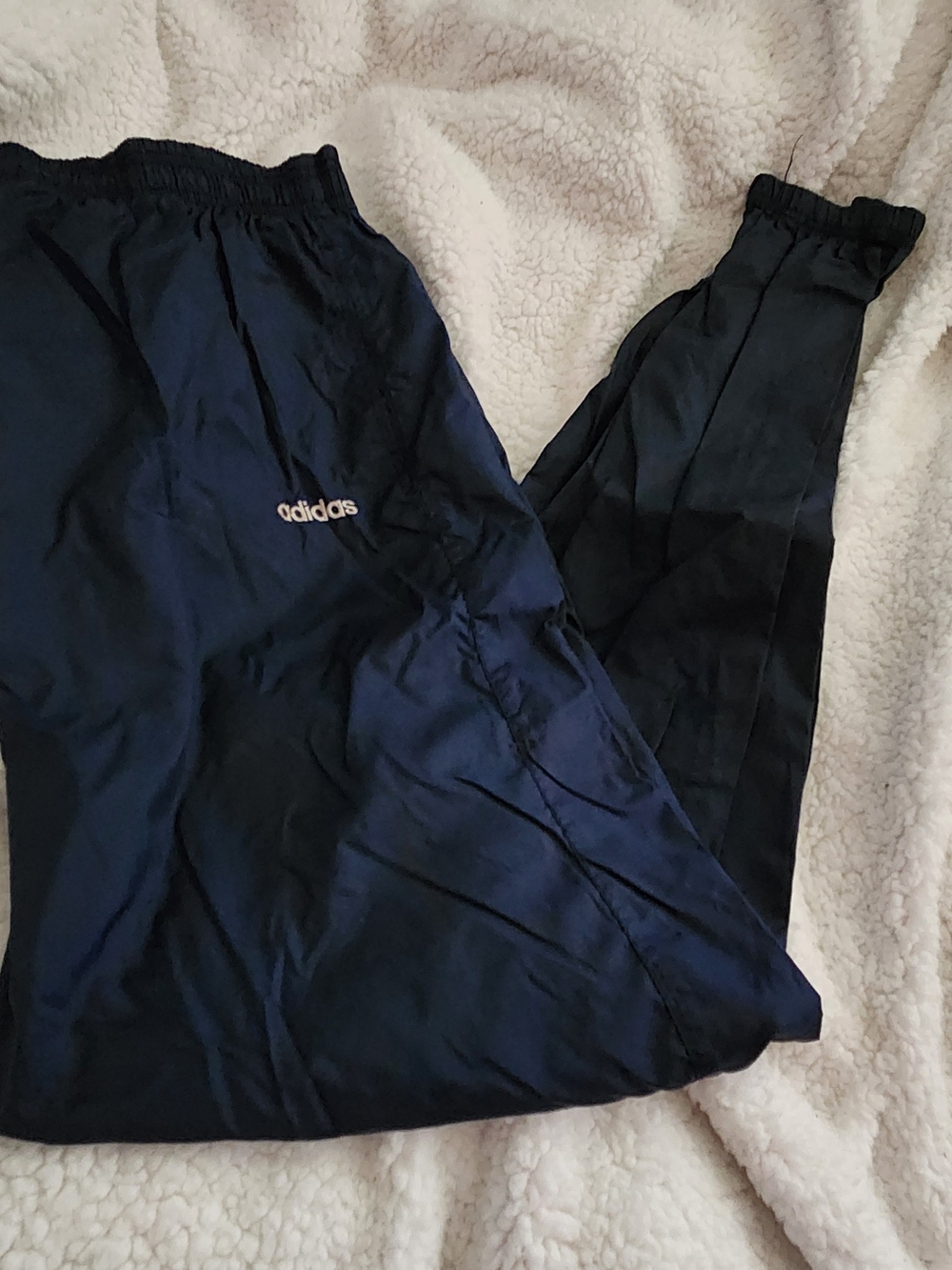 adidas Navy and Black Athletic Joggers